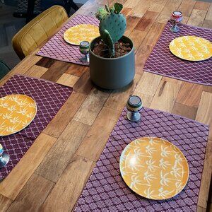 Set of 4 Cordillera placemats, Philippines